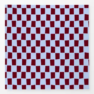 Tischdecke Kirschrot Karo