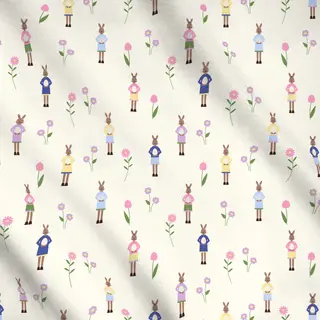 Meterware Osterhasen Muster