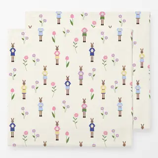 Servietten Osterhasen Muster