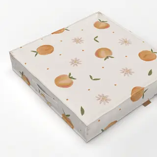 Bodenkissen Pfirsiche & Blüten