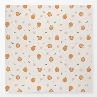 Tischdecke Pfirsiche & Blüten