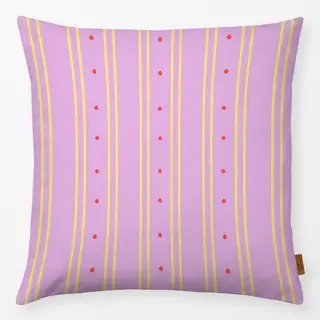 Kissen COLORFUL STRIPES VIOLET