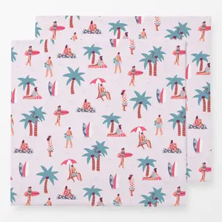 Servietten Afternoon in the Beach