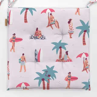 Sitzkissen Afternoon in the Beach