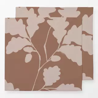 Servietten Cottage home red acorn