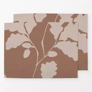 Tischset Cottage home red acorn