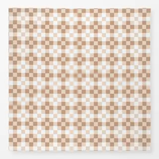Tischdecke Brown and White Checks