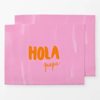 Tischset Hola guapa