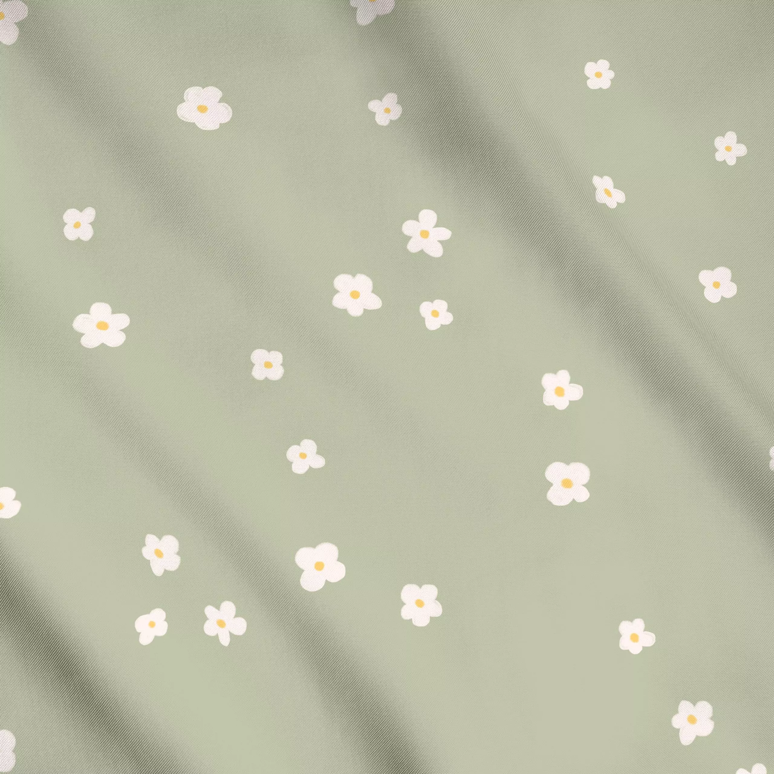 Meterware Blumen Pattern Grün, Blumen, Ostern, von Sophie Augustin Illustration