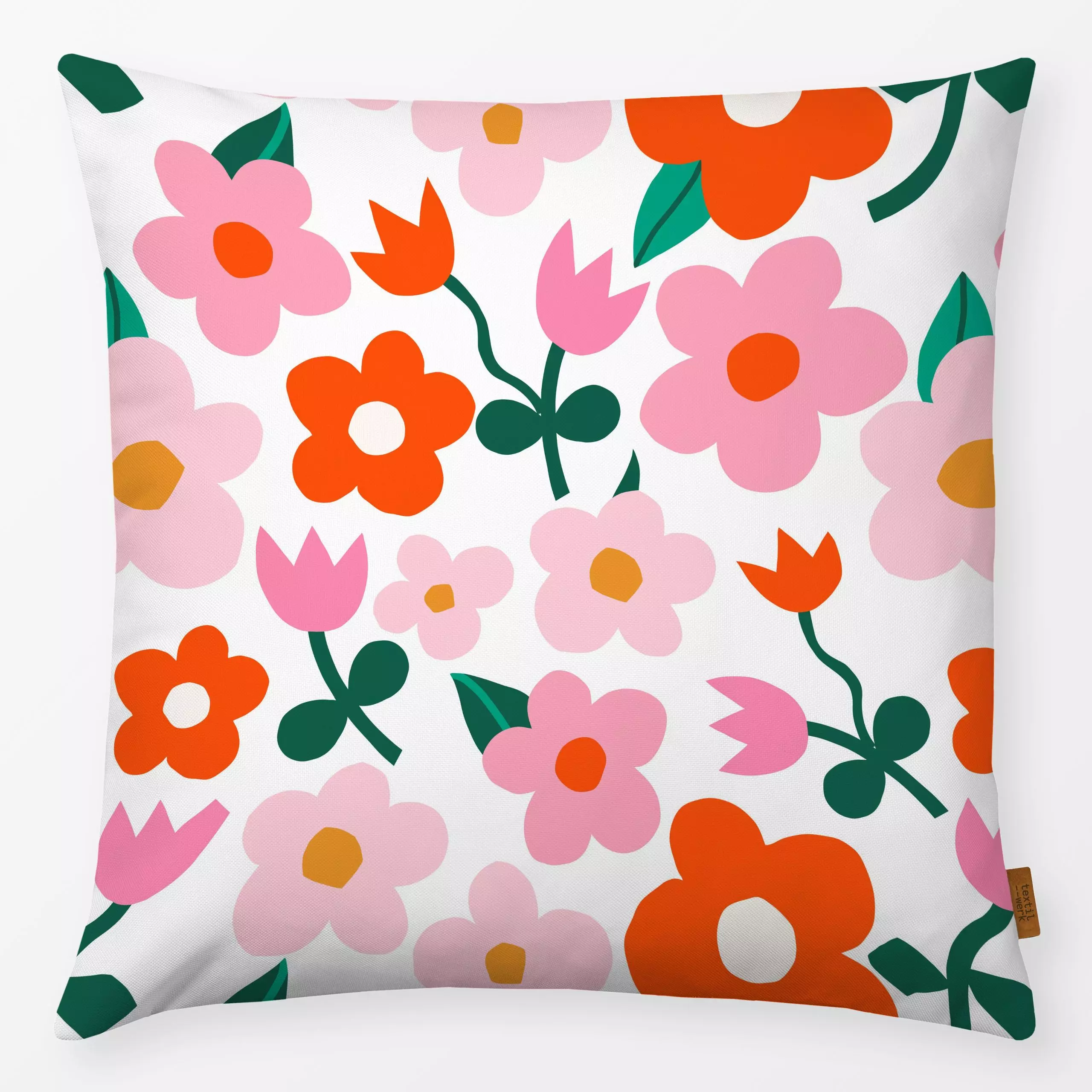 Kissen Sommer Sonne Sonnenschein - Blumen & Florales, Symbole & Muster, Retro & Vintage - von „Uta Naumann"; boho, minimal, ...