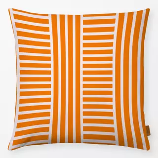 Kissen orange stripes