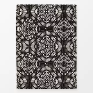 Geschirrtücher Boho Medallion Black Reversed