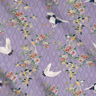 Meterware Japanese Birds and Florals |