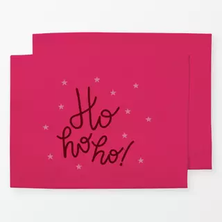 Tischset Ho Ho Ho