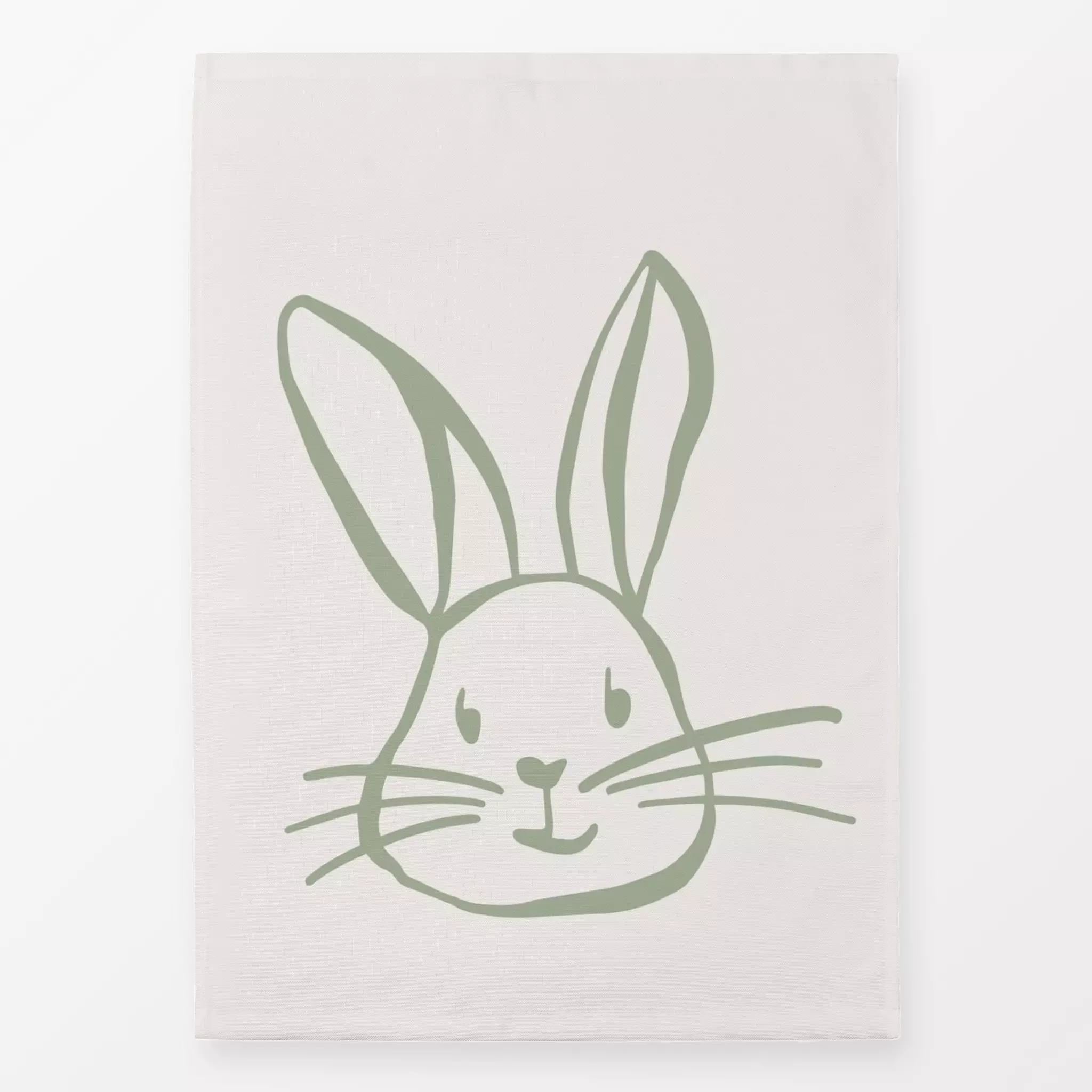 Geschirrtuch Hase beige Hase beige