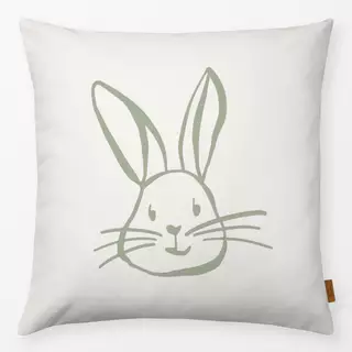 Kissen Hase beige