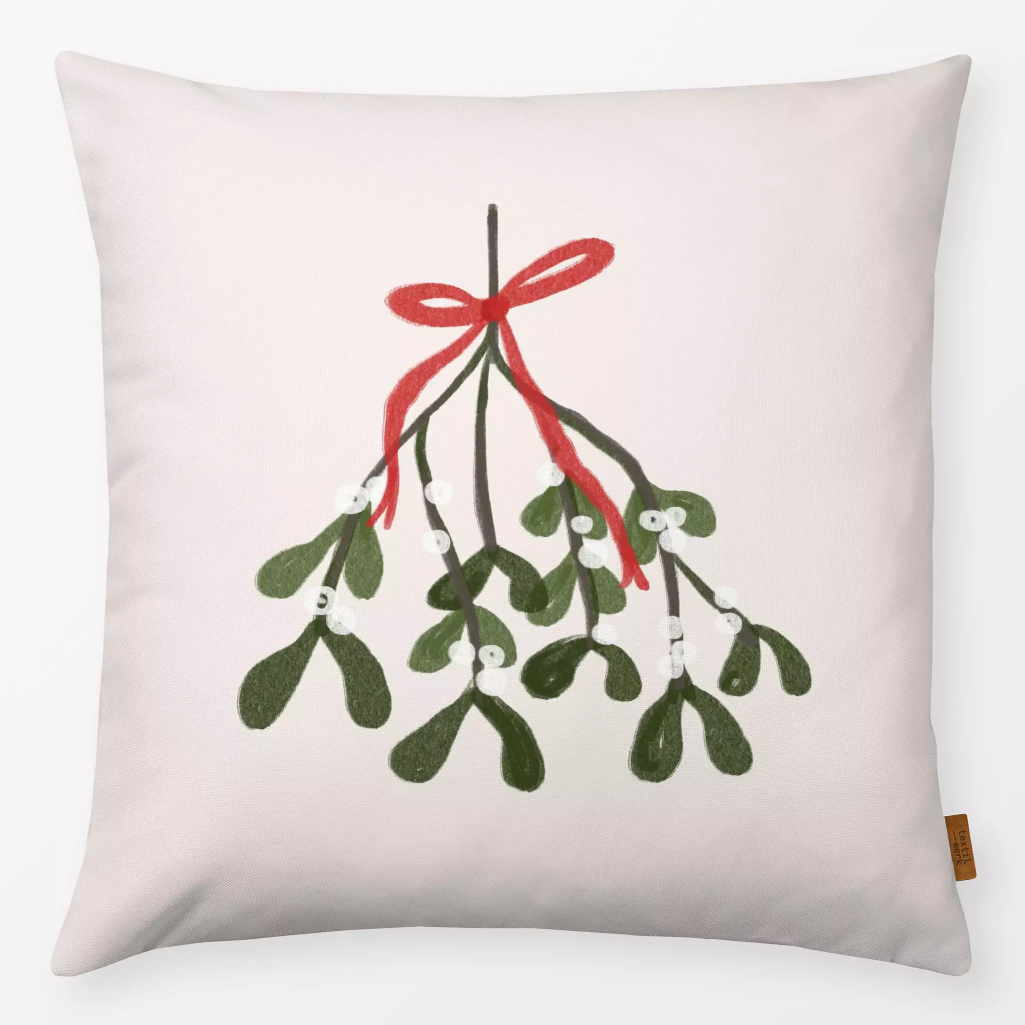 Kissen Kissen Mistelzweig