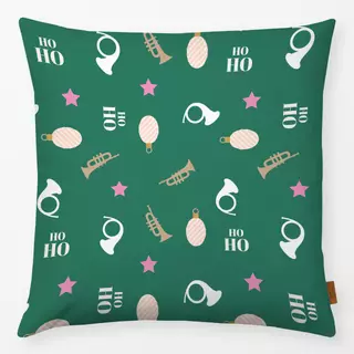 Kissen Kugel Grün Pattern