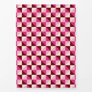 Geschirrtücher Love Diamond Pattern pink