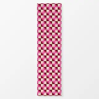 Tischläufer Love Diamond Pattern pink