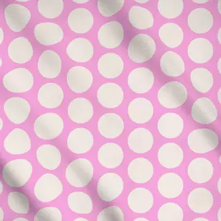 Meterware Polkadots pink