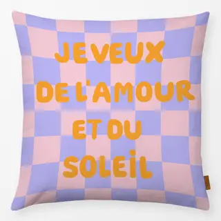 Kissen Amour et Soleil
