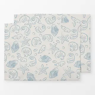 Tischset Seashell Pattern
