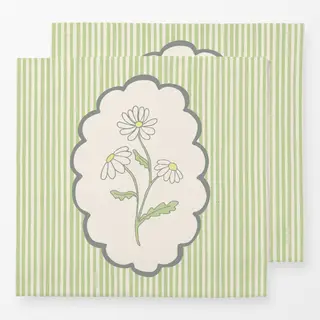 Servietten Marguerite stripes