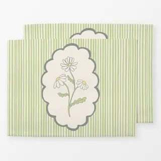 Tischset Marguerite stripes