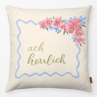 Kissen ach herrlich Blumen