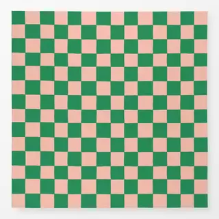 Tischdecke Karo rosa & grün
