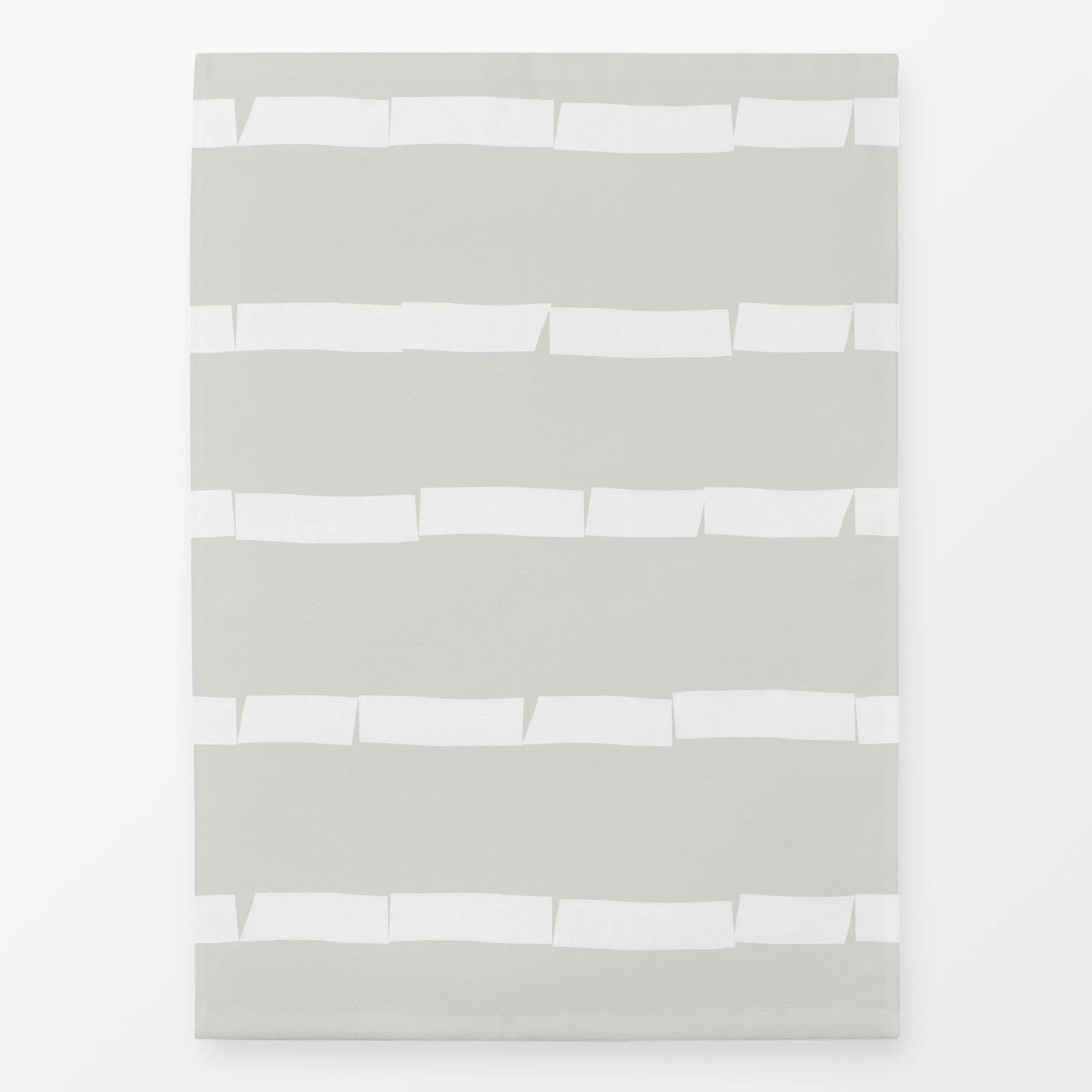 Geschirrtücher Calm Streifen hellbeige - Symbole & Muster - von „Jana Driver"; Streifen, beige, Minimalismus, Sommer, formen...