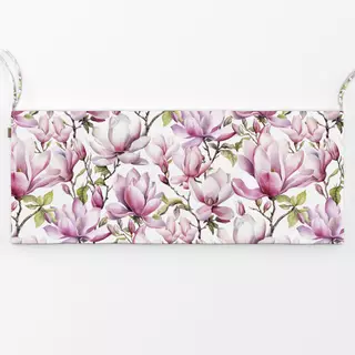 Bankauflage Magnolia Floral Nostalgia Pink