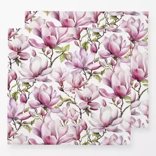 Servietten Magnolia Floral Nostalgia Pink