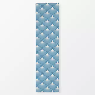 Tischläufer Graphic Bird blau