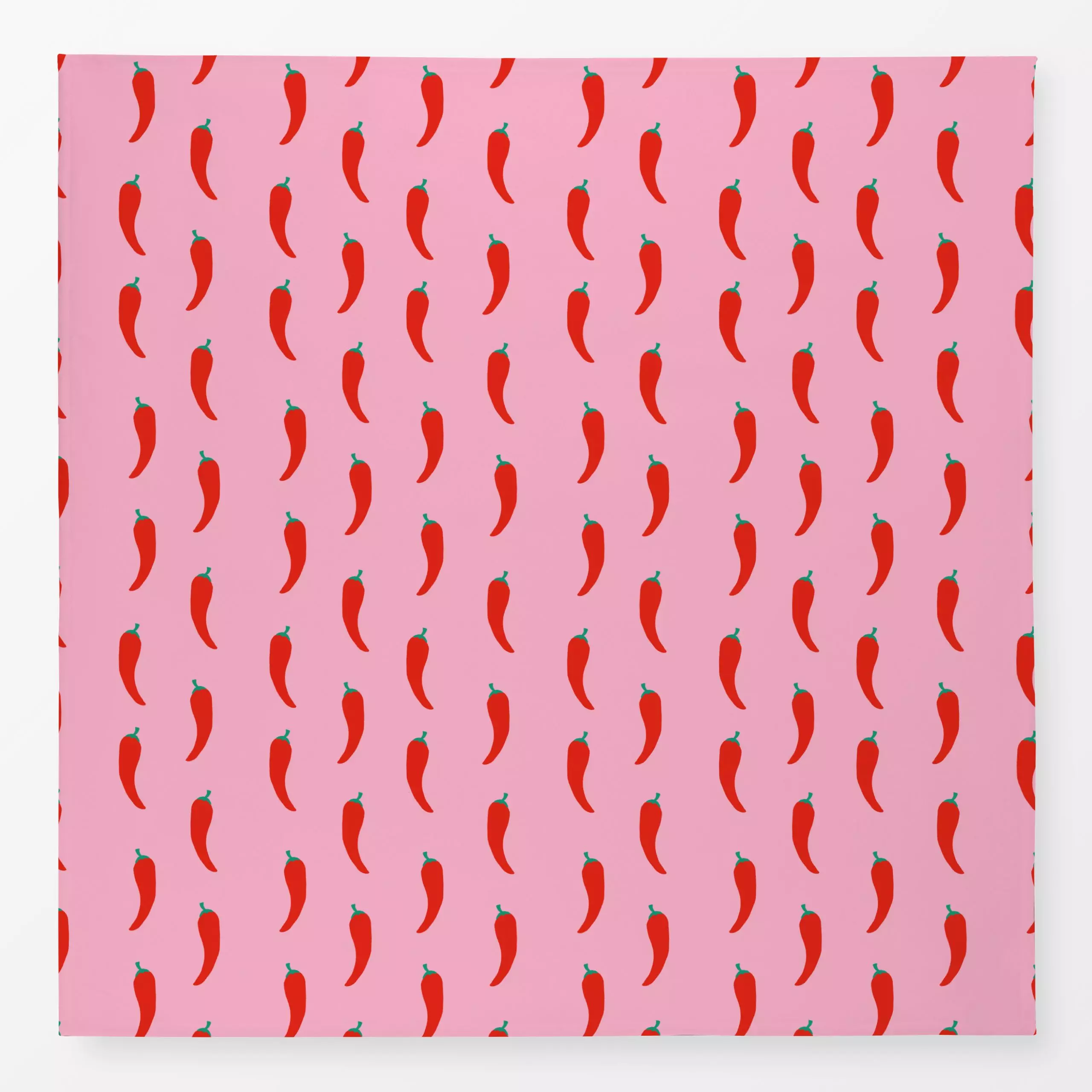 Tischdecke Chilli Pattern Pink, gemustert, Sommer, von textilwerk