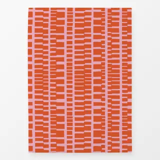 Geschirrtücher Wild Stripes orange rosa