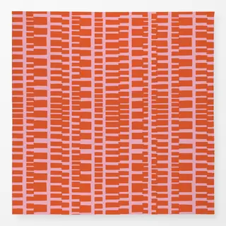 Tischdecke Wild Stripes orange rosa