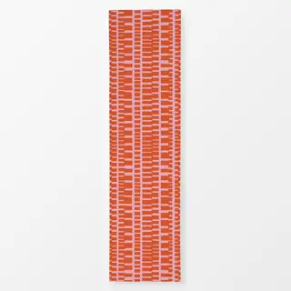 Tischläufer Wild Stripes orange rosa