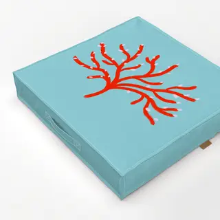 Bodenkissen Summer Coral