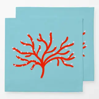 Servietten Summer Coral