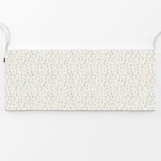 Bankauflage Blumenwiese weiß