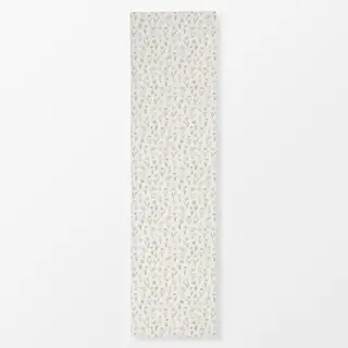 Tischläufer Blumenwiese weiß