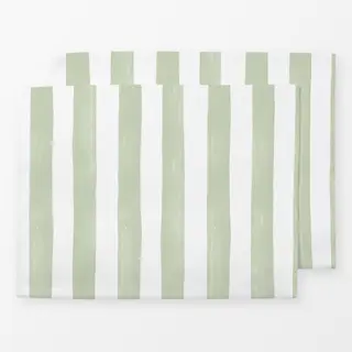 Tischset Karo Check hellgrün