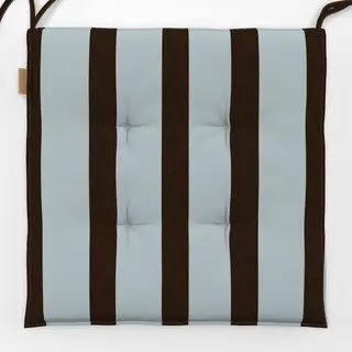Sitzkissen Thin Chocolate Stripes