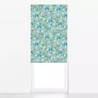 Raffrollo Floral Cats