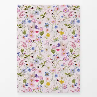 Geschirrtücher Rosa Wildblumen Wiese