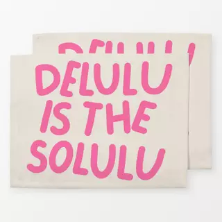 Tischset Delulu is the solulu