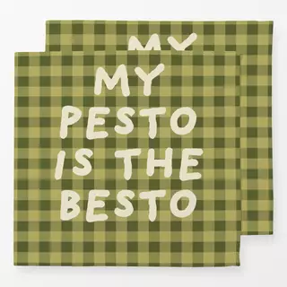 Servietten My Pesto Is The Besto