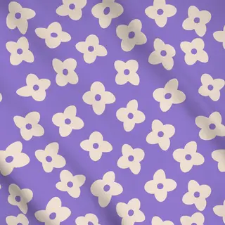 Meterware Good Day Flowers Violet